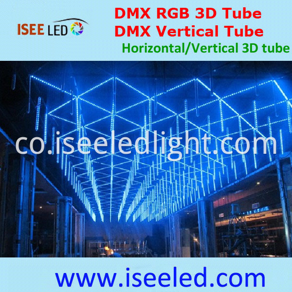 RGB DMX512 LED 3D Tube